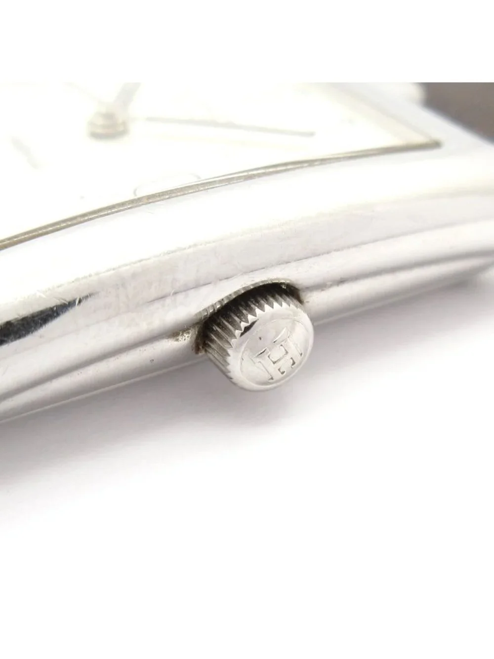 Hermes Watch Capecod External Belt Buckle Ivory